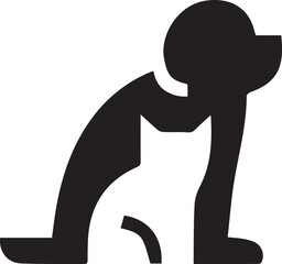 Cat icon symbol vector image illustration