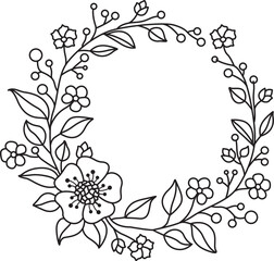 Christmas Wreath Vector