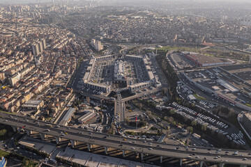 Aerial view of İstanbul city, Turkey