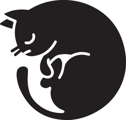 Cat icon symbol vector image illustration