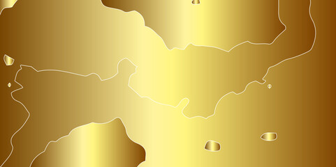 Obraz premium golden map of the world. An artistic representation of the world map with golden lights, symbolizing global connectivity and technology. Halftone texture golden world map. World abstract