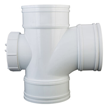 Back Door Tee, Plumbing T-Joint Pipe Fitting for Household Systems,Effortless plumbing with clean-out cap,T-joint fitting for fluid management