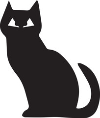 Cat icon symbol vector image illustration