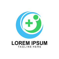 Medical Pharmacy, Health Care Logo