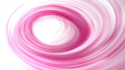 Obraz premium round swirl of light on a white transparent background