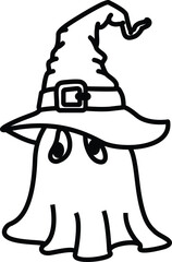 Halloween Ghost Vector