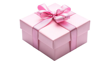 Obraz premium gift box on white transparent background