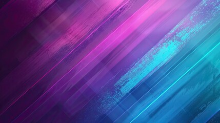 Non-real wallpaper with a gradient from deep purple to turquoise with diagonal stripes