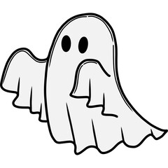 cartoon ghost