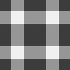 Grunge check fabric texture, poster tartan vector plaid. Product seamless textile background pattern in vintage gray and grey colors.