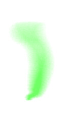 green gradient blob brush shadow