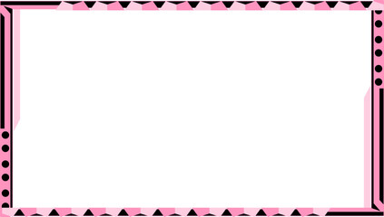 pink twitch overlay cam panel