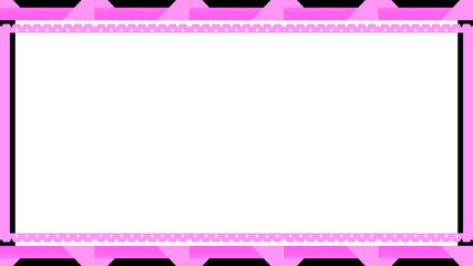 pink twitch overlay cam panel