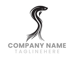 Illustration of an aquatic fish