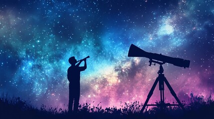 An astronomical telescope designed for observing stars, planets, the Moon, and other celestial...