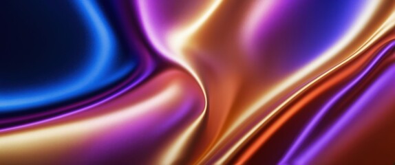Fototapeta premium Abstract image featuring flowing, vibrant colors and smooth textures, creating a dynamic, eye-catching visual experience.