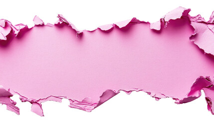 Obraz premium Cardboard Paper Torn on a white transparent background