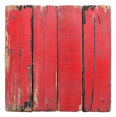 PNG Wooden planks with a faded red finish on display