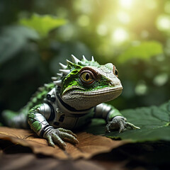 Astronaut lizard