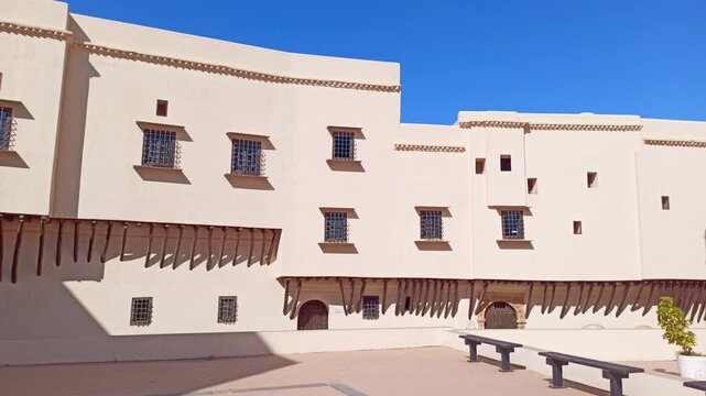 a historical tourist attraction highlighting arab-islamic architecture and algerian traditions in algiers