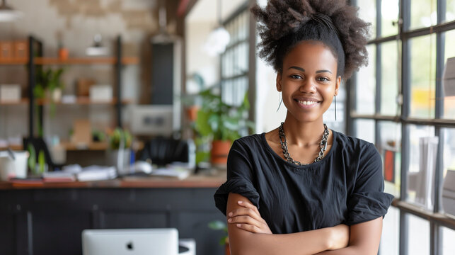 Angel investor with halo evaluating startup pitch, serene smile in soft morning light, entrepreneurial success concept
