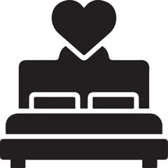 Love icon symbol vector image illustration
