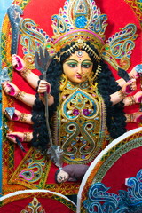 Durga Deity, Kumartuli, Kolkata, India