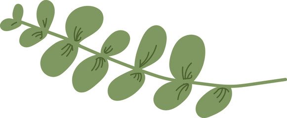 Obraz premium Leaves Branch Icon