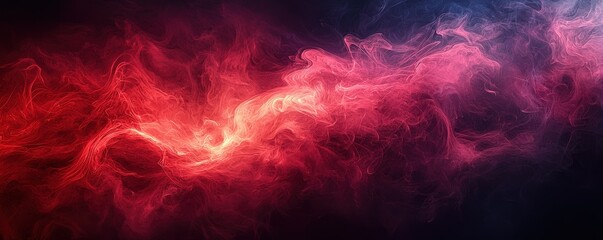 A rich red smoke texture background, with swirling clouds of deep ruby and bright crimson, creating a bold and dramatic effect with soft, flowing shapes that enhance the sense of depth and motion.