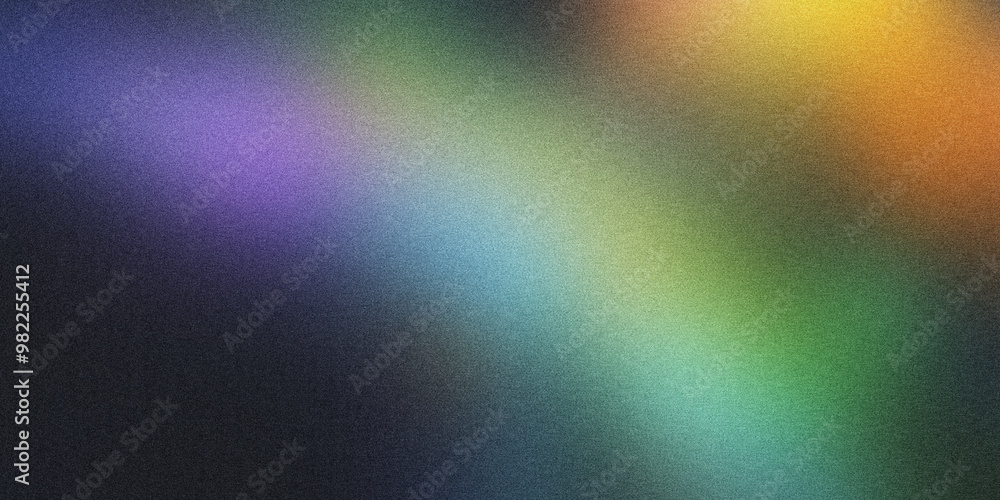 Poster abstract grainy texture background with noise effect color flow, use for backdrop header poster bann