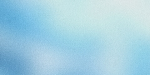 Grainy texture background, featuring with light blue colors with noise texture effect. Ideal for use as a backdrop, header, poster, banner, cover design
