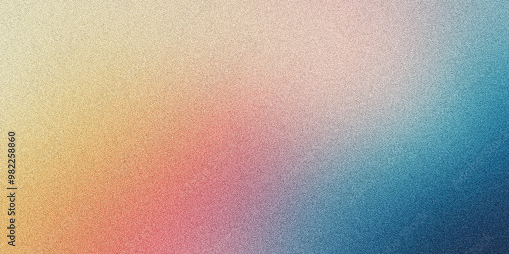 Poster grainy texture background, featuring with vibrant colors with noise texture effect. ideal for use as