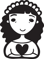 Love icon symbol vector image illustration
