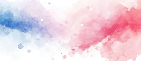 Abstract Watercolor Soft White Colors Background With Paint Texture