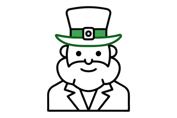 Leprechaun Vector Art Elegant and Detailed Illustration