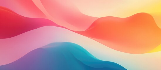 Fototapeta premium Ai Generated Colorful Abstract Background Ideal For Wallpaper