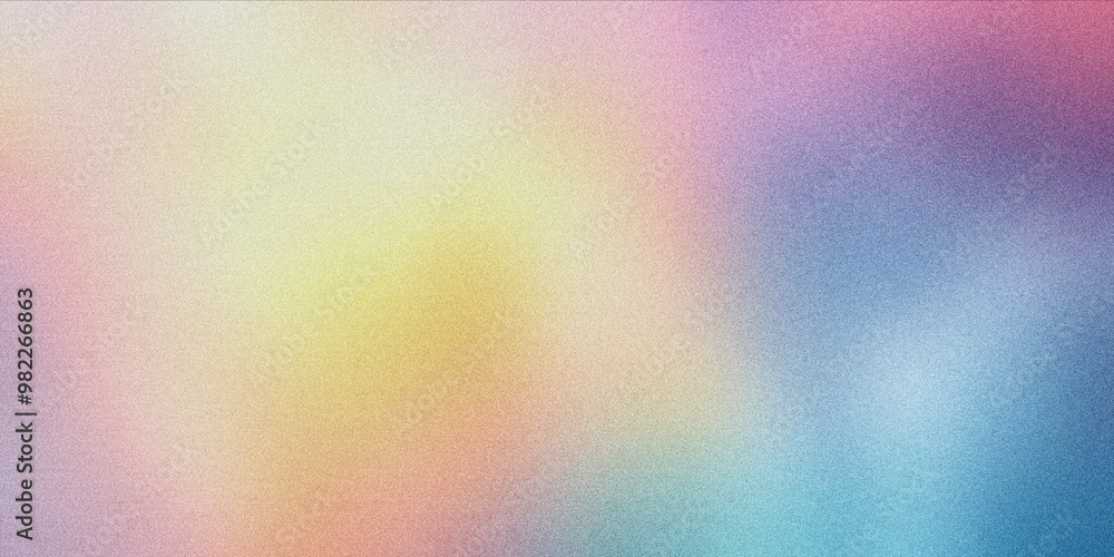 Poster grainy texture background, featuring with vibrant colors with noise texture effect. ideal for use as
