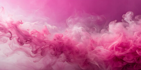 Fototapeta premium Pink smoke billowing in the background , aesthetic, abstract, colorful, vapor, texture, dreamy, soft, pastel, serene