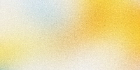 Grainy texture background, featuring with  white, yellow colors with noise texture effect. Ideal for use as a backdrop, header, poster, banner, cover design

