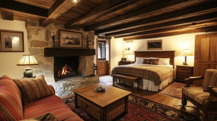 Cozy Cabin Retreat with Fireplace