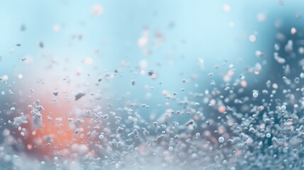 Abstract Blue and White Particle Background