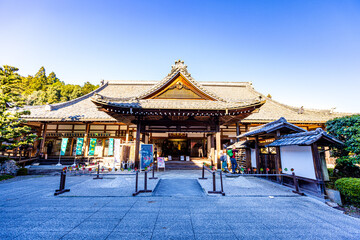滋賀県　西教寺の紅葉
