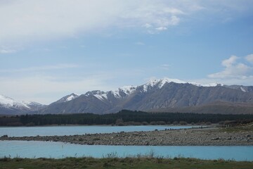 lake in the mountains
