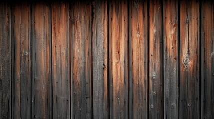 Fototapeta premium Dark Weathered Wooden Planks
