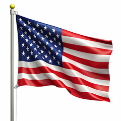 Obraz premium american flag or the usa flag png