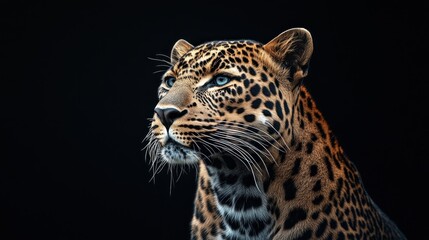 Fototapeta premium Majestic Leopard Portrait