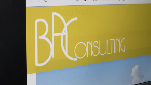 September 17th 2024, the logo on the site of BAC consulting
