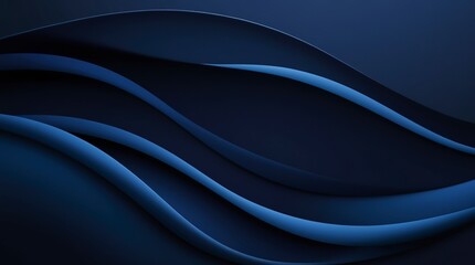 Fototapeta premium abstract blue wave