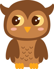 Childish Cute Owl