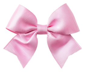 PNG Pink ribbon bow for crafts and decorations